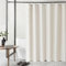 SK Studio Duschvorhang Badvorhang Textil aus Leinen Wasserdicht und Trocknet Schnell, Waschbar Hochwertig Stoff Duschvorhang Badewanne Beige, 180x200cm