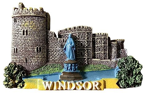 Windsor Castle England UK Refrigerator Magnet Travel Souvenir 3D Fridge Decoration Magnetic Sticker Craft Collection
