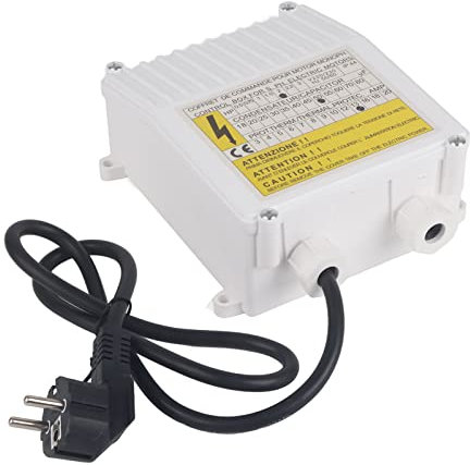 Pumpensteuerungsbox mit Wärmeschutzschalter, Pumpensteuerbox Controller für Tiefbrunnen-Tauchpumpen für den Hausgebrauch - Pumpensteuerung für einfache und zuverlässige (1500W