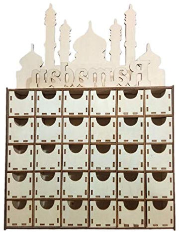 MDF Schublade Eid Adventskalender Islamische Dekorationen Tapisserie