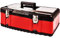 23 Inch Steel Top Lid Panel Metal Tool Box | 585mm | Heavy Duty Latch Closures | Handle | DIY | Multi Purpose | Contractors | Caddy | Tray | WORKSHOP Tools DIY Storage Garage TOOLBOX UK FREE P&P