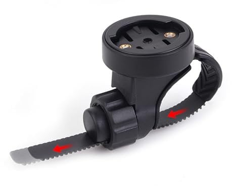 KMRDND Supporto per bicicletta per computer Gar-min Edge 130, 530, 540, 800, 830, 840, 1000, 1030, 1040 Plus, Edge Explore 2 Ciclocomputer e Magic-shine, per manubrio da 25,4 – 31,8 mm