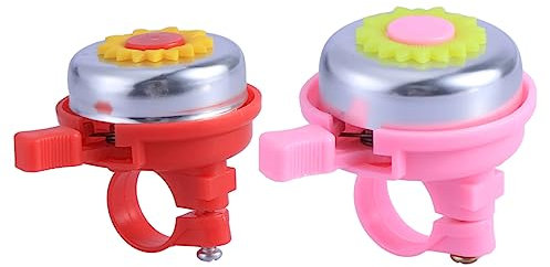 YARNOW Zufällige Farbe Chrysantheme Fahrradklingel Fahrrad Daisy Blume Hörner Lustige Glocke Radfahren Alarm Glocke Für Kinder