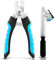 FlyWave Coupe Griffe Chien Professionnel en Acier, Coupe Ongle Inoxydable pour Chiens et Chats, Pince Ongle avec Protection et Lime à Ongles pour Petits et Grands Animaux