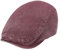 ZLYC Sommer Ivy Schirmmützen Ballonmütze Baumwolle Flatcap für Herren(Gewaschenes Burgunderrot),Genheitsgröße