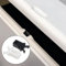 Self Locking Trash Can Latch Replacement Clip for Touch Lids Plastic Bin Repair Catch (Black-20pcs)