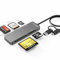 USB C USB 3.0 Memory Stick Pro Duo Card Reader, 6 in 1 SD/TF/M2/MS/CF/XD Picture Card Reader for Computer/Android/Micro SD/, Multi Card Reader Supports 5Gbps Speed, Five Cards Read Simultaneously