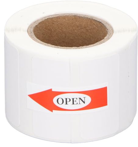 Druckerpapier-Nachfüllung, Thermodruck, selbstklebende Kleidungsetiketten, Etiketten, Aufkleber für tintenfreies Drucken (380 Stück 30 mm x 15 mm)