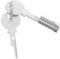 KONTONTY Heavy Duty Freezer Door Lock Theft Refrigerator Lock Cylinder with Key for Home Commercial Use Durable Cabinet Hardware for Secure Fridge Freezer Protection