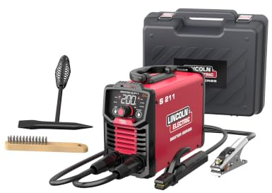 MMA Lincoln Electric Bester S 211 - Saldatrice inverter ad elettrodi in valigetta