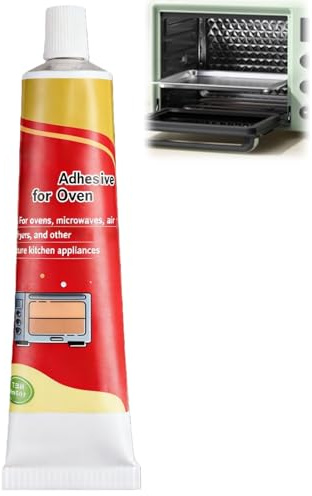 100ml Hochtemperaturkleber, Hitzebeständiger Silikon Kleber, Backofen Kleber,für Backöfen Glas, Schornsteinen, Auto, Öfen Usw,Hochtemperaturabdichtung Kleber Von Kaminen,Metal Repair A Glue