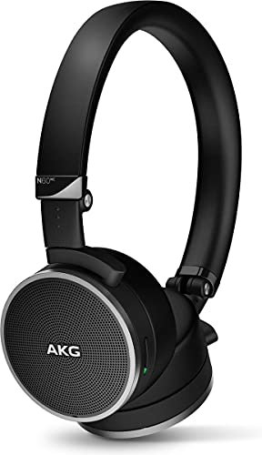 AKG AKGN60NCBTBLK Black,Silver Supraaural Head-band headphone - headphones (Wired/Wireless, 10-22000 Hz, 1.2 m, Black, Silver)