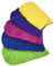 Xanitize Fleece Refills for Swiffer Hand Duster - Reusable, Dry Duster - 5-Pack Rainbow (Jewel)