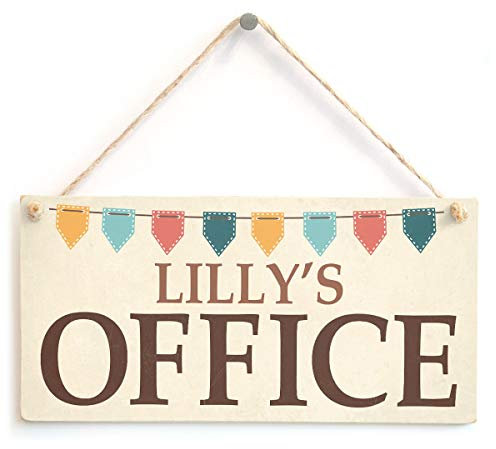 Personalised Office Sign - Custom Home Office Plaque
