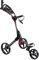 Cube CART 3 Wheel Push Pull Golf CART - Two Step Open/Close - Smallest Folding Lightweight Golf CART in The World - Choose Color! (Charcoal/Black)