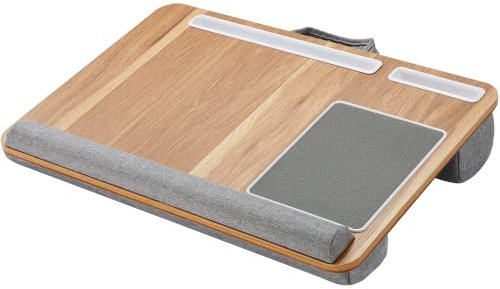 HUANUO Plateau pour Ordinateur Portable, Coussin pour Ordinateur Portable, support pour Ordinateur Portable, Tapis de Souris et Repose-Poignet intégrés pour Ordinateur Portable jusqu'à 17 avec