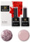 Bluesky Gel Nail Polish Set, 9th Anniversary Set 5, 2 x 10ml, QXG312 Blindfold, 80634 Blushing Topaz, Pink, Glitter (Requires Curing Under UV LED Lamp)