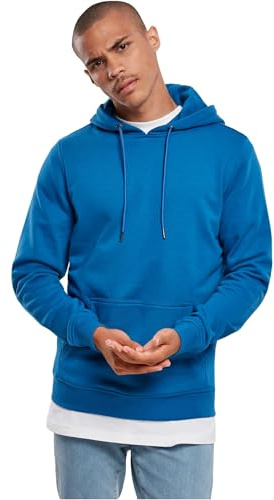 Urban Classics Basic Terry Hoody, Sporty Blue, M