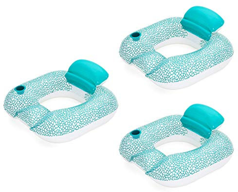 Bestway 43097 Schwimmsessel Flip-Kissen, 102 x 94 cm, Sortiert, Color (3)