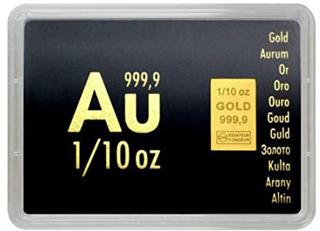 Gold zum Verschenken – Goldbarren in Motivbox - Echtheitsgarantie - Tolle Geschenkidee - Feingold 999,9 (3,11g Gold)