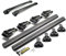 Turtle AIR1 | Dachgepäckträger Dachträger | Kompatibel mit Renault Trafic 2001-; Dient der Montage von Dachboxen, oder Dachfahrradträger, Leiter | Robuste Konstruktion aus Aluminium | TÜV