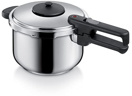 Tescoma 701404, Grandchef, Pentola a Pressione, Pentola a Pressione per Induzione, 4 Litri