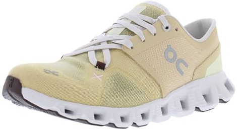 On Damen Cloud X 3 Laufschuh, Savannah/Frost, 38 EU