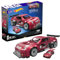 MEGA Hot Wheels - Cadillac ATS-V R, set da costruzione con 319 pezzi e ruote funzionanti, include macchinia die-cast in scala 1:24 abbinata, da collezione, giocattolo per bambini, 13+ anni, HRY18