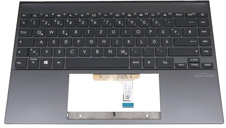 Asus 90NB0SL1-R30GE1 Original Tastatur inkl. Topcase DE (deutsch) grau/grau mit Backlight für ZenBook 13 UX325EA