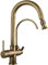 JQFDD Rubinetto Cucina 3 Vie Antico Miscelatore 3 Vie Cucina con Doccetta Estraibile Ottone Girevole Rubinetto per Osmosi A Tre Vie B