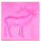 BESTonZON Deer Silikon Form, Hirsch Harz Tonformen Weihnachten Rentier Silikon Urlaubscasting Weihnachtsfondantformen Silikonform Gießformen Aus Harz Weihnachtskerze Sika Rotwild Weihnachtshirsch