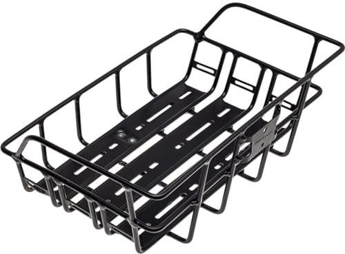 Blackburn Unisex – Erwachsene Grid Front Basket Rack Tasche, Black, Einheitsgröße