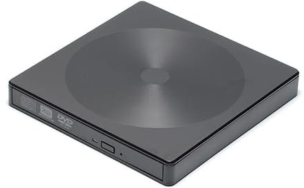 YAODHAOD External DVD Drive Enclosure by Adding Optical Drive CD-ROM Installation Box (Pattern Style)