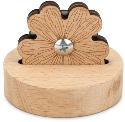 Daisy Thread Cutter, Tabletop Blade Saver Thread Cutter with Anti-Slip Stand Yarn Cutter Thread Cutting Tools Quilting Supplies for Sewing Seam