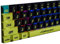 Titans Cyberpunk 2077 - 130 touches PBT latérales transparentes - Pour clavier mécanique MX Cherry 60 %.