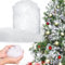 Nieve Falsa Navideña, Decoraciones De Nieve Artificial, Nieve Esponjosa De Fibra, Manta De Nieve Navideña, Adornos Para Árboles De Navidad (7 Oz/200 G) Belén Nieve Artificial Retardante De Fuego