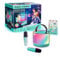 Canal Toys Station Karaoké Bluetooth avec 2 Micros Sans Fil et Effets Vocaux - Enceinte Portable Lumineuse LED, 4 Effets de Voix, Contrôle du Volume et Écho - Compatible Carte SD