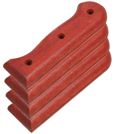 Cabilock 1satz Küchenmesser Griff Holzgriff Ersatz Für Chopper Ergonomischer Handgriff Einfacher Austausch Riegel Robust Und Langlebig Für Tägliche Nutzung Küche