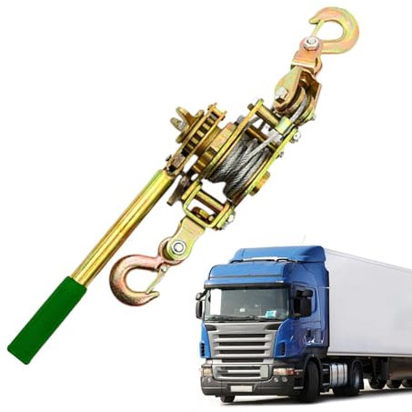 Robuster Seilspanner – Seilspanner mit Ratsche für Kabel – Seilspanner Ratschenspanner für | landwirtschaftliche Zäune, Autos, Maschinen