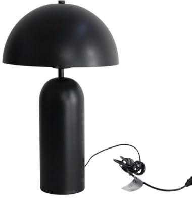 Dapo Tischleuchte Shana Metall schwarz