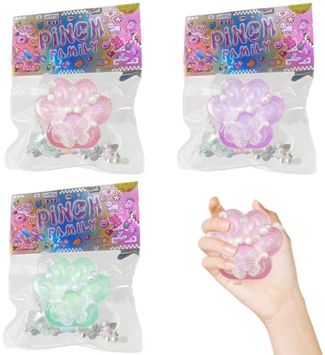 3 Piezas Taba Squishy Paw Squishy Toy Squishy Gato Fufu Squishy Tabla Squishy Paw Pata de Gato Squeeze Toys Dulce Suave Gato Tabla Squishy Cat Paw Tabla Squishy Cat para Niños y Adultos (Pata de gato)