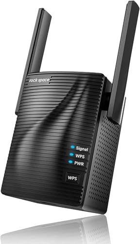 WiFi Extender Booster Dual Band Internet Booster up to 2640sq.ft, WiFi Extender with Ethernet Port