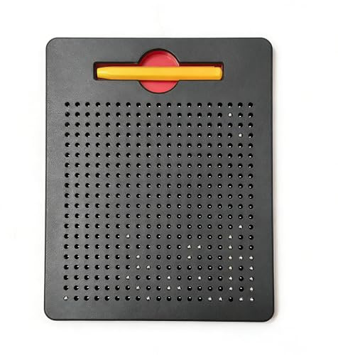 Lethra Tablette Magnetique Enfant, Planche à Dessin Magnétique, Tableau à Dessin en Plastique de Boule en Acier, Ardoise Magnetique avec Stylo, Jouets Éducatifs pour Enfants de Plus de 3 Ans
