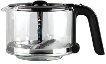 Glaskanne for Kaffeemaschinen, kompatibel mit Philips HD7761, HD7762, HD7765, HD7766, HD7767, HD7768 und HD7769, Ersatzkanne for Kaffeemaschinen