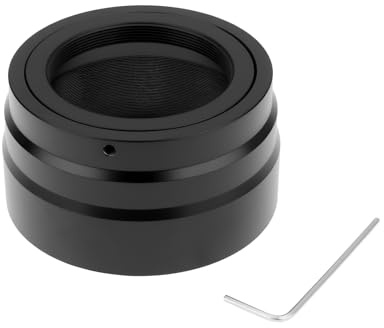 YINETTECH T2 auf EOS RF Mount Objektivadapter kompatibel mit Canon EOS R spiegellose Kamera Legierung Schraubmontage Adapter