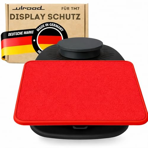 ULROAD Displayschutz kompatibel mit Thermomix TM7 Abdeckung Display Schutz Zubehör Displayabdeckung Schutzplatte ROT