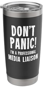 Media Liaison Stainless Steel Insulated Tumbler