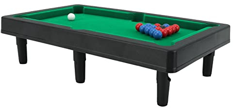 Vistreck Mini Pool Table Interactive Simulation Miniature Billiard Game Set for Desk Fun & Decoration