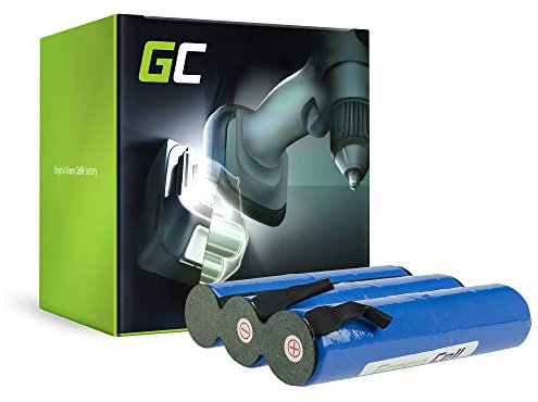 Green Cell (3.3Ah 7.2V NI-MH) 302835 2510-00.631.00 2505-00.620.00 2500-00.630.00 Akku Ersatzakku für Gardena Accu 6 Accu6 ST 6 ST6 2330 2430 2510 2516, Bosch AGS10-6 AHS 18 AGS 70, PT174_AD_1