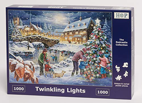 The House of Puzzles - 1000 Piece Jigsaw Puzzle - Twinkling Lights